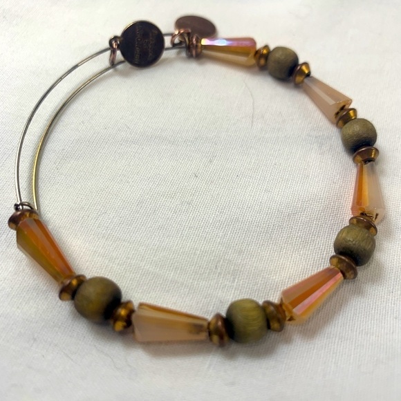 Alex and Ani Beaded Expandable Charm Bracelet - Silver Finish - Picture 3 of 3